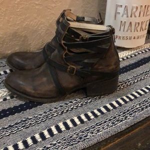 Freebird strapping booties